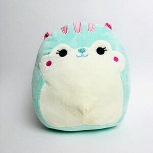 Squishmallows Serene the Squirrel 8" Blue Tail Plush Kellytoy Stuffed Animal 💙